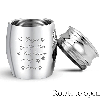Alloy Cremation Urn Kit AJEW-CN0001-10T-1