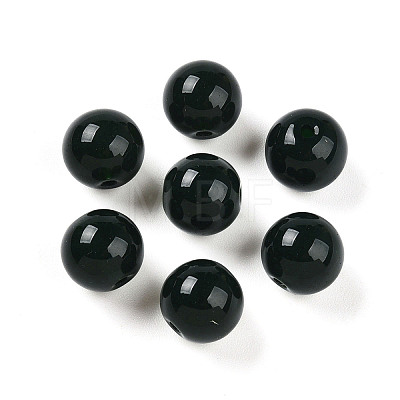Opaque Solid Color Glass Beads X1-GLAA-N007-10mm-A05-1