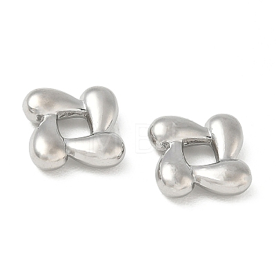 Brass European Beads KK-CBAFC6C-04P-1