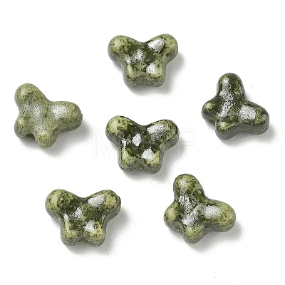 Vintage Handmade Porcelain Beads PR-CBA4F13-K07-1