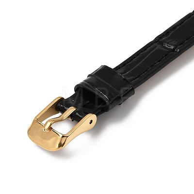 Imitation Leather String Bracelets with Stainless Steel Buckles AJEW-Z053-01E-1