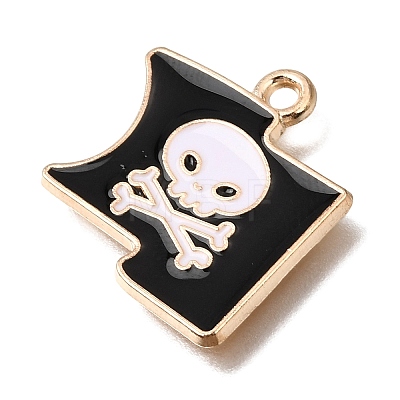 Alloy with Enamel Pendants AL-CBA9E11-03KCG-20-1