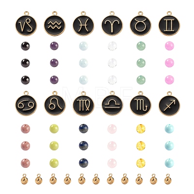 DIY Birthstone Bracelets Jewelry Making Kits G-LS0001-61-1