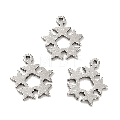 201 Stainless Steel Pendants STAS-A066-10P-1