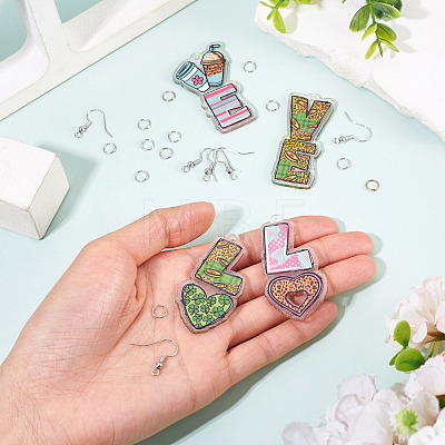 DIY Earring Making Kits DIY-TA0015-75-1