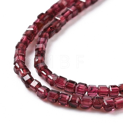 Natural Garnet Beads Strands X-G-P457-B01-22-A-1