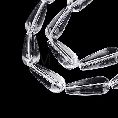 Transparent Glass Beads Strands X-GLAA-Q113-03A-A01-1