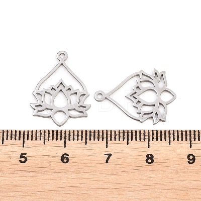Buddhist 304 Stainless Steel Pendants LS-STAS-E521-03P-1