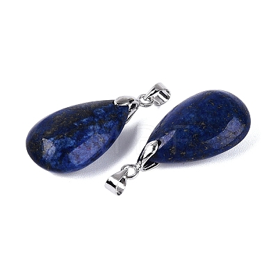 Natural Lapis Lazuli Pendants G-N362-03P-06-1
