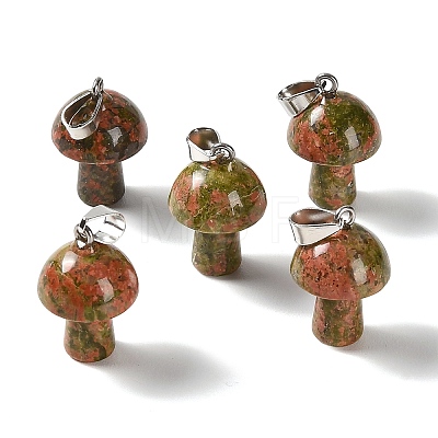Natural & Synthetic Mixed Stone Pendants GG-CBAA0EE-05P-1