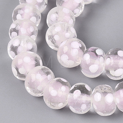 Handmade Lampwork Beads Strands LAMP-N037-05G-1