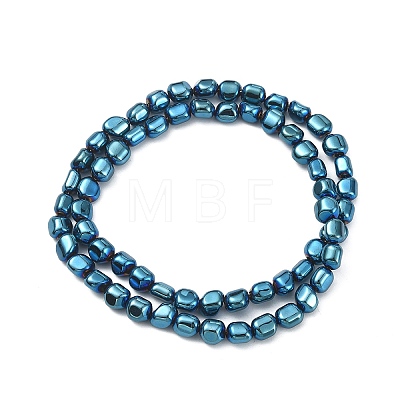 Electroplated Synthetic Non-magnetic Hematite Beads Strands G-C024-01D-1