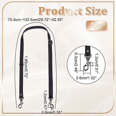 Leather Bag Strap PURS-WH0005-46B-02-1