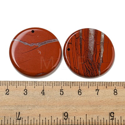 Natural Red Jasper Pendants G-B071-01I-1