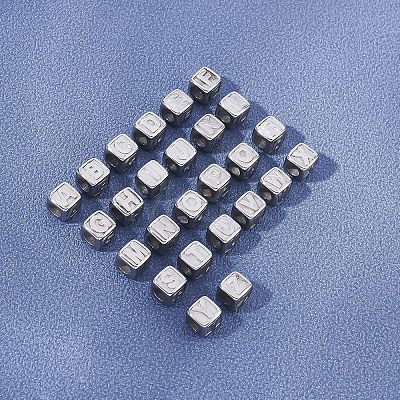 Unicraftale 26Pcs 26 Styles 316 Surgical Stainless Steel European Beads STAS-UN0020-78P-1