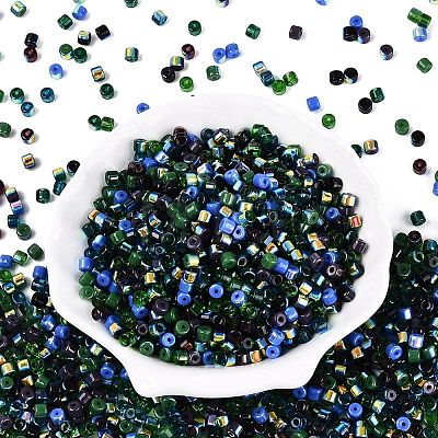 FGB Opaque Colours Glass Seed Beads SEED-Q040-07A-A10-1