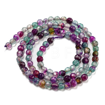 Natural Agate Beads Strands X-G-Q1000-01-1