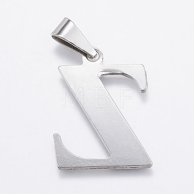 Tarnish Resistant 304 Stainless Steel Pendants STAS-F106-95P-Z-1