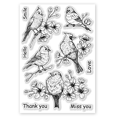 Custom PVC Plastic Clear Stamps DIY-WH0448-0295-1