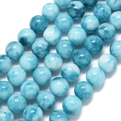 Natural Malaysia Jade Beads Strands G-B165-C09-12mm-1
