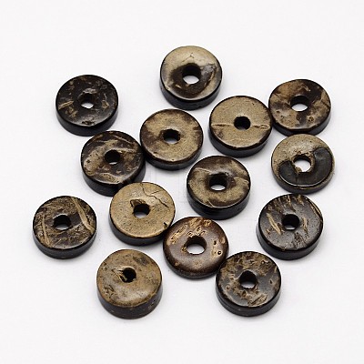 Dyed Donut Coconut Beads COCB-M001-12mm-08-1