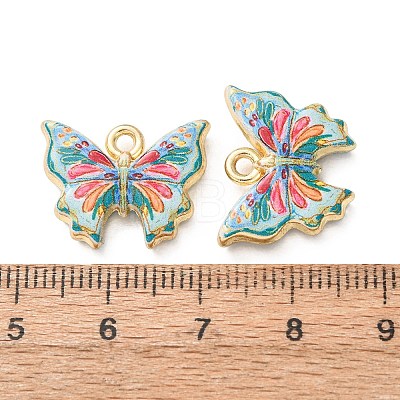 Printed Alloy Pendants AL-CBA7256-27G-1