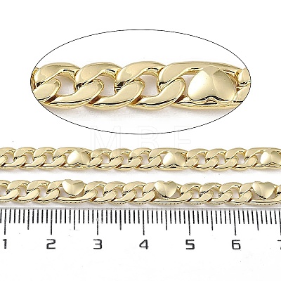 Rack Plating Brass Figaro Chains CHC-F018-09G-06-1