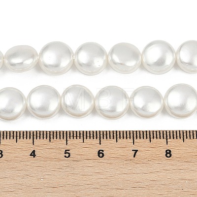 Electroplated Shell Pearl Beads Strands BSHE-G027-13A-1