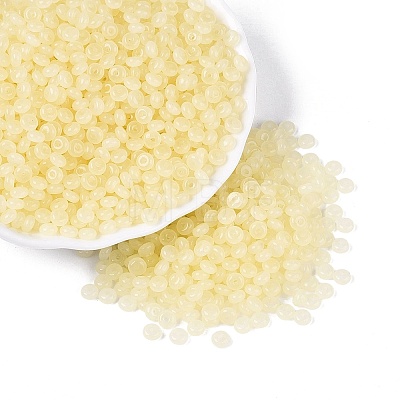 Transparent Glass Seed Beads SEED-Q041-01C-1