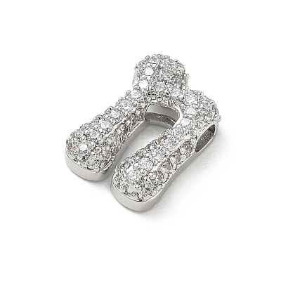 Brass Micro Pave Cubic Zirconia Pendants KK-A300-02P-N-1