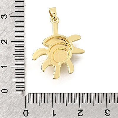 Brass Pendants KK-B187-02F-06G-1
