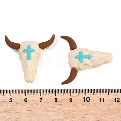 Cowboy Theme Silicone Focal Beads SIL-G014-01A-1