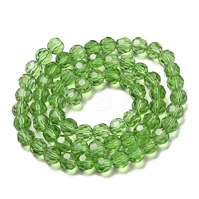 Transparent Glass Beads EGLA-A035-T8mm-D11-1