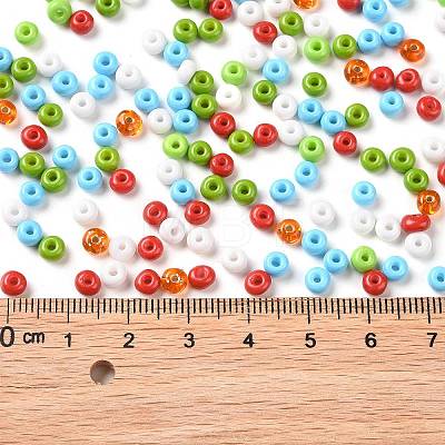 Opaque & Transparent & Metallic Colours Glass Seed Beads SEED-A030-07C-1