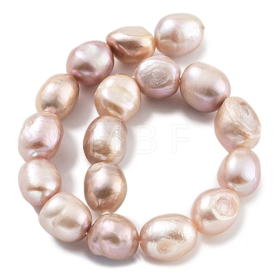 Natural Cultured Freshwater Pearl Beads Strands PEAR-P062-30E-1