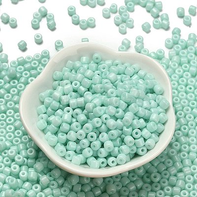 Baking Paint Pearlized Glass Seed Beads SEED-C001-04A-02-1