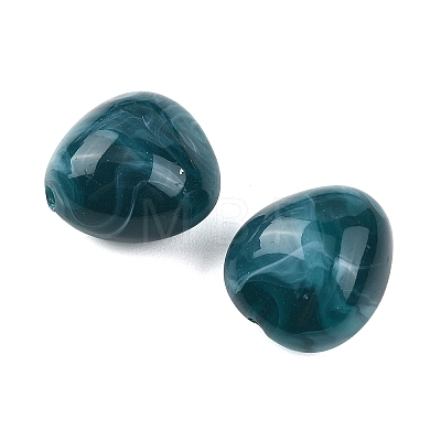 Opaque Acrylic Beads OACR-Z036-01B-02-1