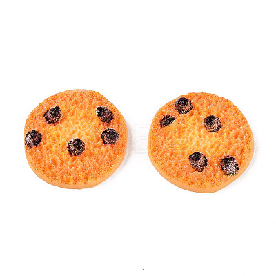 Cookie Luminous Resin Cabochons CRES-T026-02A-1