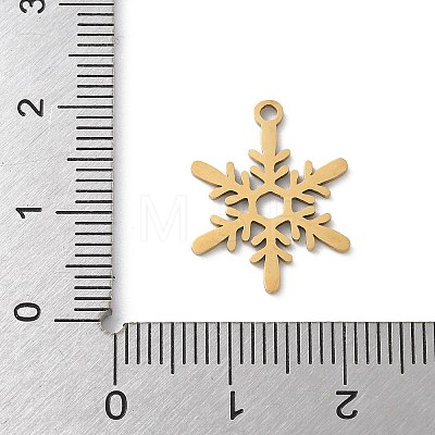 Christmas 201 Stainless Steel Pendants STAS-S157-02G-G-1