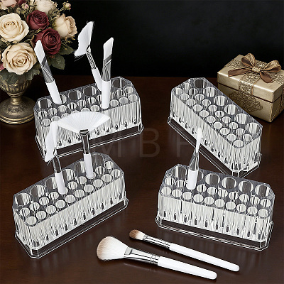 4Pcs 26 Holes Acrylic Nail Art Tool Pen Holder ODIS-WA0001-28-1