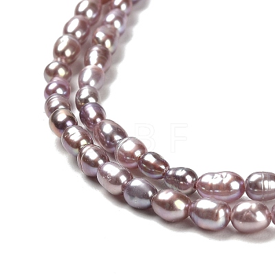Natural Cultured Freshwater Pearl Beads Strands PEAR-E016-148-1
