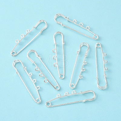 Iron Brooch Findings KK-Q491-S-1