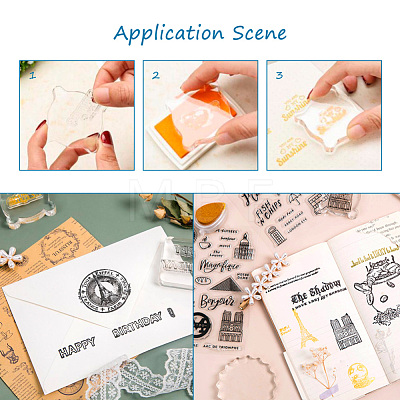 Silicone Stamps DIY-TA0003-42-1