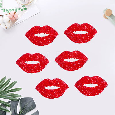 10Pcs Resin Hotfix Rhinestone DIY-GF0014-32-1