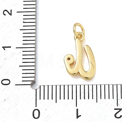 Brass Micro Pave Clear Cubic Zirconia Charms KK-D289-66G-U-1
