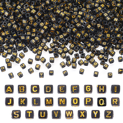 1300Pcs 26 Styles Opaque Acrylic Beads SACR-TA0001-78-1