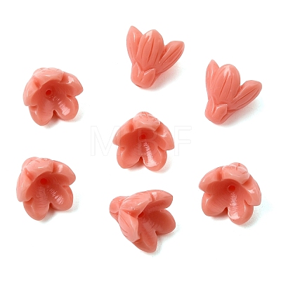 Dyed Synthetic Coral Carved Beads GG-CBA993E-03A-02-1