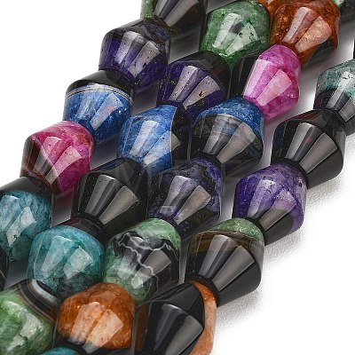 Natural Agate Beads Strands GG-L001-D02-02A-1