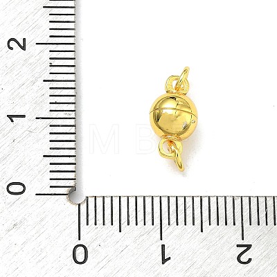 Brass Magnetic Clasps KK-G557-40G-1