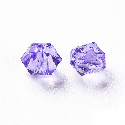 Transparent Acrylic Beads X-TACR-S154-15B-47-1